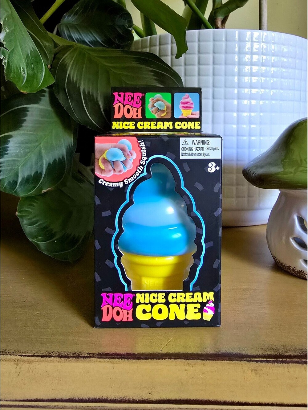 NIB Authentic Schylling Needoh Nice Cream Cone BLUE